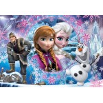 Super Color Puzzle - Disney Frozen - Queen of the North Mountain (104 Pcs) - Clementoni - BabyOnline HK