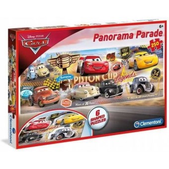 Panorama Parade Puzzle - Disney Cars 3 (250 Pcs)