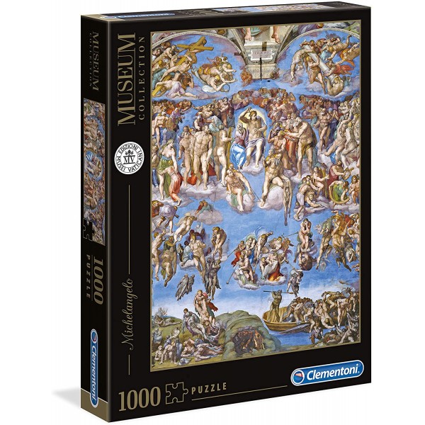 Musuem Collection 1000 Puzzle - Michelangelo - Giudizio Universale - Clementoni - BabyOnline HK