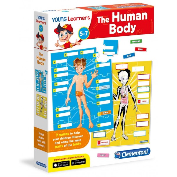 Young Learners - The Human Body - Clementoni - BabyOnline HK