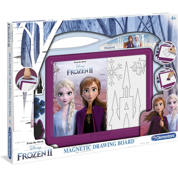 Disney Frozen II - Magnetic Drawing Board - Clementoni - BabyOnline HK
