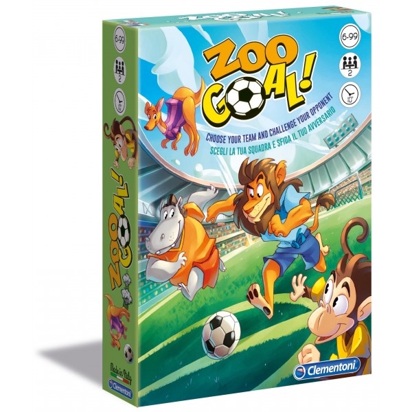 Card Game - Zoo Goal - Clementoni - BabyOnline HK