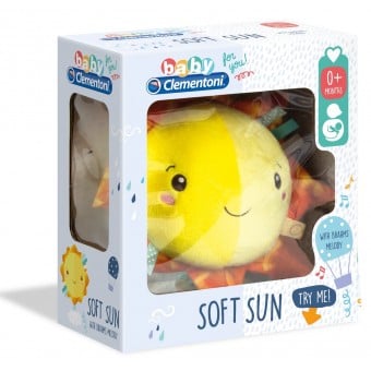 Baby Clementoni - Soft Sun Musical Plush