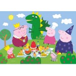 Super Color Puzzle - Peppa Pig (3 x 48 pcs) - Clementoni