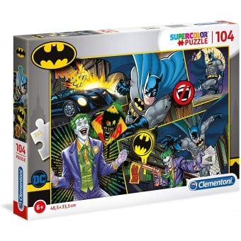 Super Color Puzzle - DC Comics Batman (104 Pcs)
