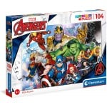 Super Color Puzzle - Marvel Avengers (104 Pcs) - Clementoni - BabyOnline HK