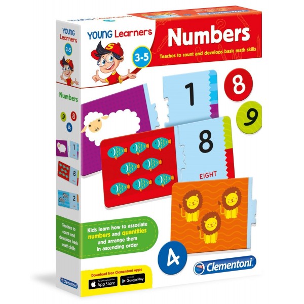 Young Learners - Numbers - Clementoni - BabyOnline HK