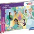 Super Color Glitter Puzzle - Disney Princess (104 Pcs)