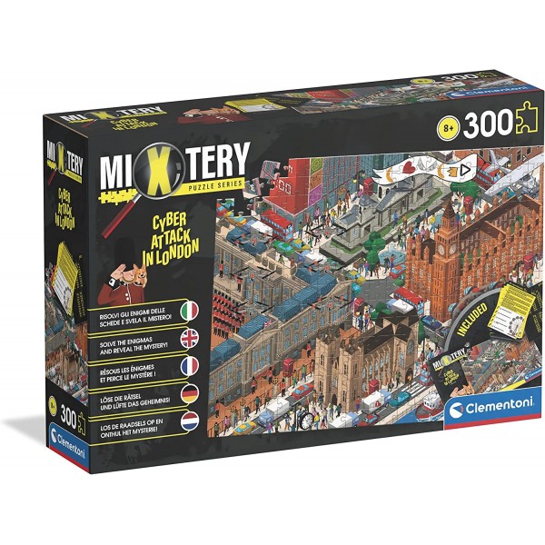 Mixtery Puzzle Series - Cyber Attack in London (300 Pcs) - Clementoni - BabyOnline HK