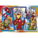 Super Color Puzzle - Marvel Avengers (2 x 60 + 2 x 20) - Clementoni - BabyOnline HK