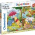 Super Color Puzzle - Winnie the Pooh (3 x 48 pcs)