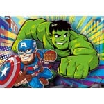 Super Color Puzzle - Marvel Super Hero Adventures (3 x 48 pcs) - Clementoni - BabyOnline HK
