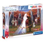 Super Color Puzzle - Disney Frozen II (104 Pcs) - Clementoni - BabyOnline HK