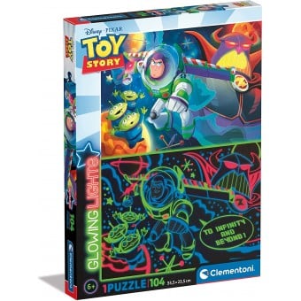Glowing Lights Puzzle - Toy Story (104 Pcs)