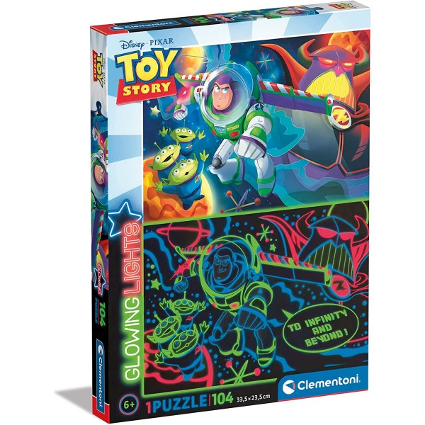 Glowing Lights Puzzle - Toy Story (104 Pcs) - Clementoni - BabyOnline HK