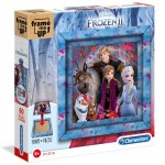 Frame Me Up Puzzle - Disney Frozen II (60 Pcs) - Clementoni - BabyOnline HK