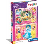 Super Color Puzzle - Disney Princess (2 x 60 Pcs) - Clementoni - BabyOnline HK