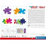 10 in 1 Super Color Puzzle - Peppa Pig (18, 30, 48, 60) - Clementoni - BabyOnline HK