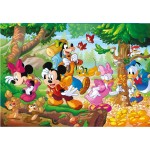 Super Color Puzzle - Mickey and Friends (3 x 48 pcs) - Clementoni