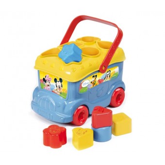 Mickey Mouse Shapes Sorter Bus (10m+)