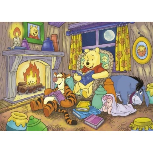 Disney Fluorescent Puzzle - Winnie The Pooh: The Fairy Tale (104 pieces) - Clementoni - BabyOnline HK