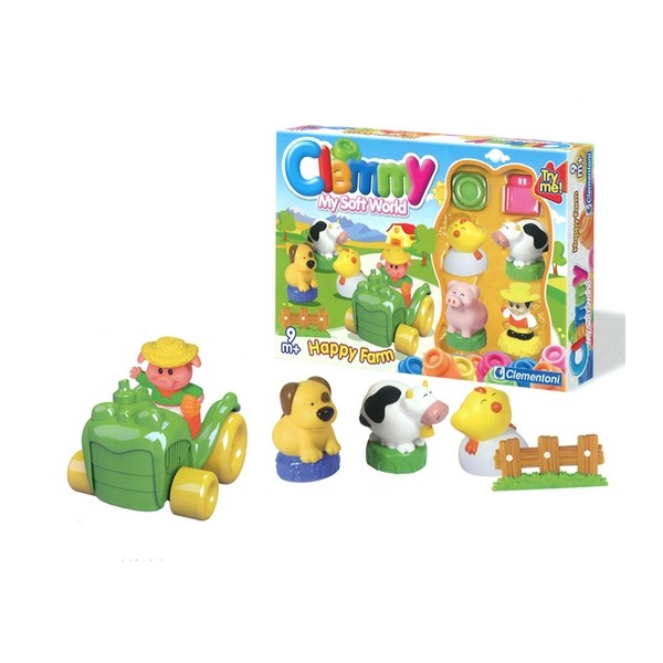 Clemmy - Soft Block – Happy Farm - Clementoni - BabyOnline HK