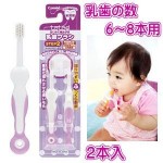 Teteo訓練牙刷 (2支装) (Step 2) - Combi - BabyOnline HK