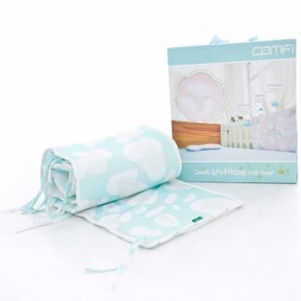 Baby Breathing Cot Liner (Blue)