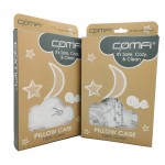 Comfi - Pure Cotton Double Gauze Pillow Case (Large - 1-7 Year Old) - Meteor - Comfi - BabyOnline HK