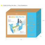 Comflor Play Pen (Large) - Sky Blue - Comflor - BabyOnline HK