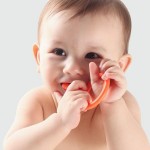 Comotomo Silicone Baby Teether - Orange - Comotomo - BabyOnline HK