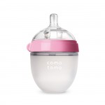 防脹氣矽膠奶瓶 150ml/5oz - 粉紅色 - Comotomo - BabyOnline HK