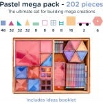 Connetix - Pastel Mega Pack (202 Piece) - Connetix - BabyOnline HK