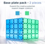 Connetix - Blue & Green Base Plate Pack (2 Piece) - Connetix - BabyOnline HK