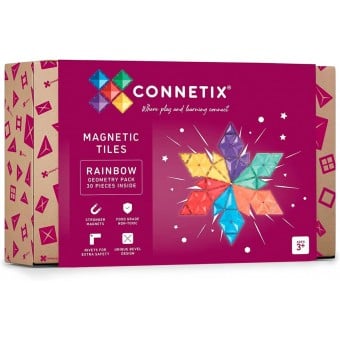 Connetix - Rainbow Geometry Pack (30 Piece)