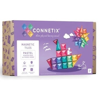 Connetix - Pastel Starter Pack (64 Piece)