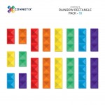Connetix - Rainbow Rectangle Pack (18 Piece) - Connetix - BabyOnline HK