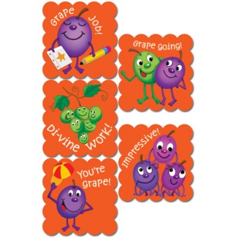 Scratch 'N Sniff Stickers - Grapes Scent (100 stickers)