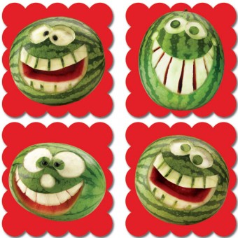 Scratch 'N Sniff Stickers - Watermelon Scent (100 stickers)
