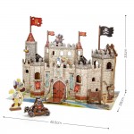3D Puzzle - 海盜騎士城堡 - CubicFun - BabyOnline HK