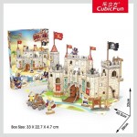 3D Puzzle - Pirate Knight Castle - CubicFun - BabyOnline HK