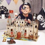 3D Puzzle - Pirate Knight Castle - CubicFun - BabyOnline HK