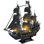 3D Puzzle - Queen Anne's Revenge with LED Lighting - CubicFun - BabyOnline HK