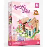 3D Puzzle - Dollhouse - Sweet Villa - CubicFun - BabyOnline HK