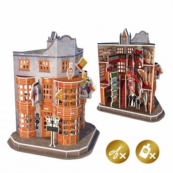 3D Puzzle - Harry Potter Dragon Alley - Weasley's Wizard Wheezes
