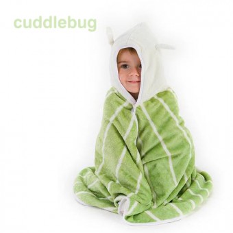 Cuddlebug Green - Organic Baby Towel