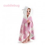 Cuddlebug Pink - Organic Baby Towel - Cuddledry - BabyOnline HK