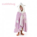 有機棉蟲蟲毛巾 - 粉紅色 - Cuddledry - BabyOnline HK