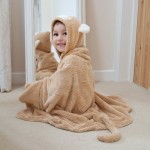 Snuggle 柔軟小童毛巾 - 小猴子 - Cuddledry - BabyOnline HK