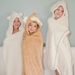 Snuggle 柔軟小童毛巾 - 北極熊 - Cuddledry - BabyOnline HK